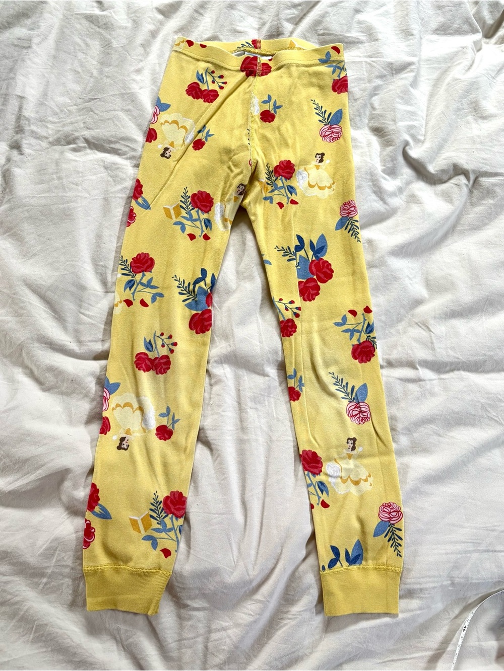 Hanna Anderson HannaJams Disney Belle Beauty & The Beast Pajama Set size 8 - Picture 6 of 8